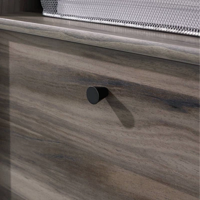 70" Harvey Park Narrow 3 Shelf Narrow Bookcase Jet Acacia - Sauder - Image 4