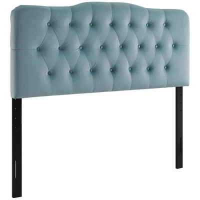 Annabel King Diamond Tufted Performance Velvet Headboard - Modway - Image 5