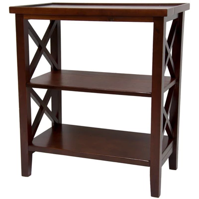 Oriental Furniture 26.5" Architectural Book Case Table - Image 3