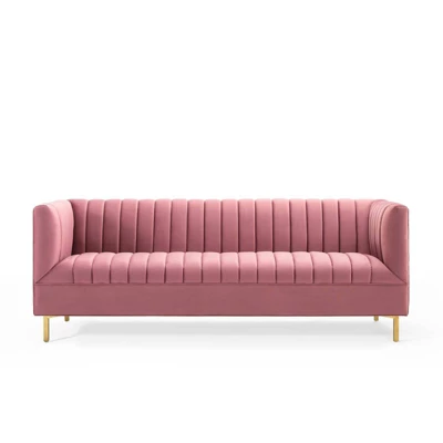 Shift Channel Tufted Performance Velvet Sofa - Modway - Image 4