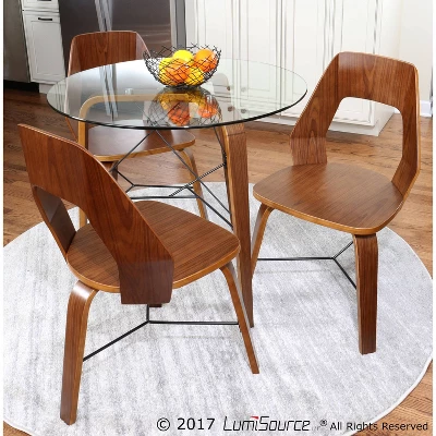 34" Trilogy Round Dining Table - LumiSource - Image 3