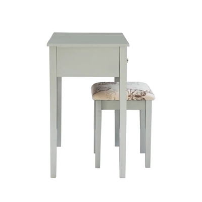 Butterfly Vanity And Stool - Linon - Image 5