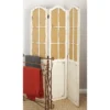 Farmhouse Wood Room Divider Screen Beige - Olivia & May