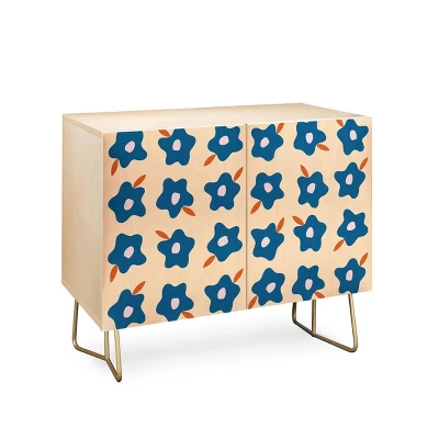 Maritza Lisa Wonky Spring Flowers Credenza - Deny Designs - Image 2