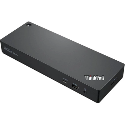 Lenovo ThinkPad Universal Thunderbolt 4 Smart Dock - For Notebook/Desktop PC - 100 W - USB Type C, Thunderbolt 4 - 4 Displays Supported - 4K, 8K - Image 2