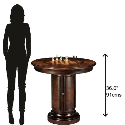 Howard Miller 699010 Howard Miller Ithaca Pub Table 699010 Hampton Cherry - Image 5