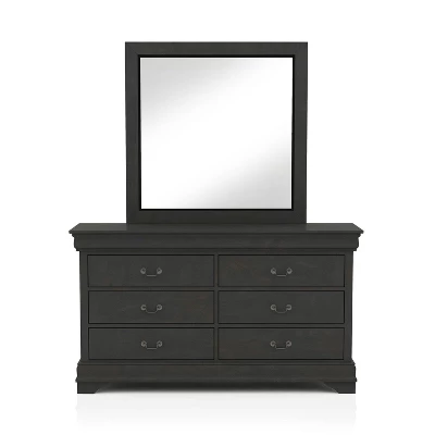 Sliver Dresser And Mirror Set - HOMES: Inside + Out - Image 6