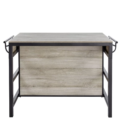 Carson Counter Kitchen Table Driftwood/Gray - Steve Silver Co. - Image 5