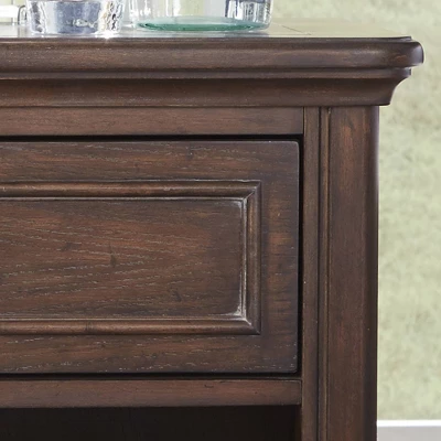 Southport Nightstand Dark Aged Oak - Home Styles - Image 8