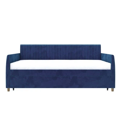 Twin Daphne Upholstered Daybed With Roll Out Trundle - Mr. Kate - Image 5