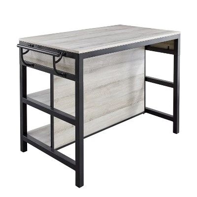 Carson Counter Kitchen Table Driftwood/Gray - Steve Silver Co. - Image 4