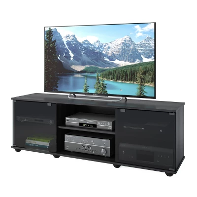 Flat Panel TV Stand For TVs Up To 64" Ravenwood Black - CorLiving