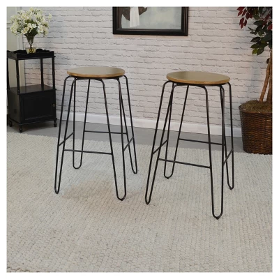 Set Of 2 29" Winston Barstools - Carolina Chair & Table