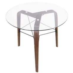 34" Trilogy Round Dining Table - LumiSource
