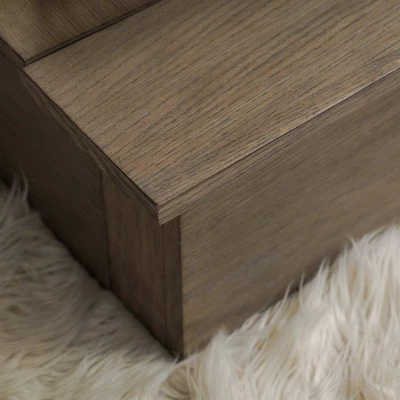 4pc Resto Bedroom Set Weathered Gray - Abbyson Living - Image 8