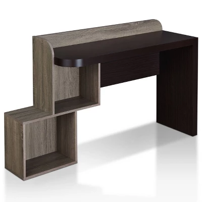 Quave Writing Desk Walnut - MiBasics - Image 3