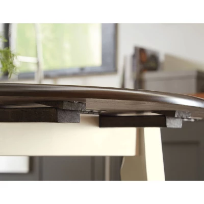 Woodanville Dining Room Table Cream/Brown - Signature Design By Ashley - Image 2