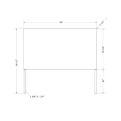 Queen Avilla Headboard Rattan - South Shore