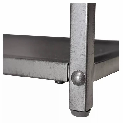 69" Dustin 6 Shelf Bookcase Dark Gray - HOMES: Inside + Out - Image 6