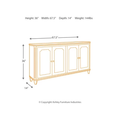 Decorative Storage Cabinets Natura - Signature Design By Ashley - Image 5
