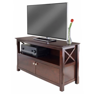 Xola TV Stand For TVs Up To 40" Dark Brown - Winsome - Image 4