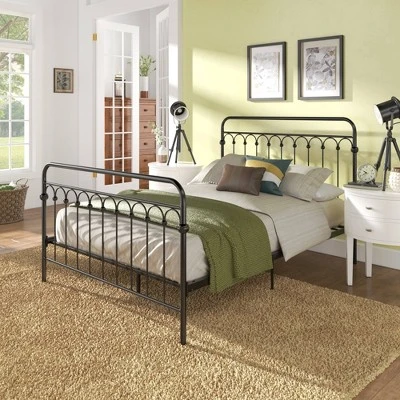 Santina Metal Arches Platform Bed - Inspire Q