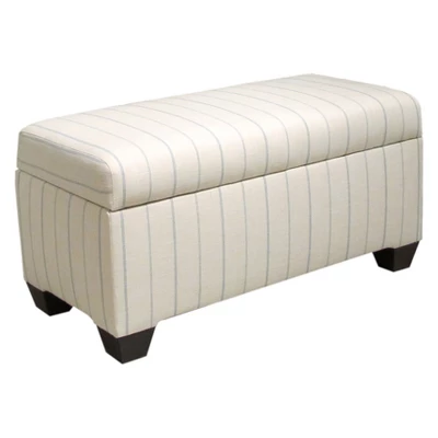 Custom Upholstered Storage Bench - Skyline Furniture - Image 6