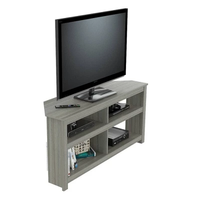 Corner TV Stand For TVs Up To 50" Vibrant Blue - Inval - Image 3