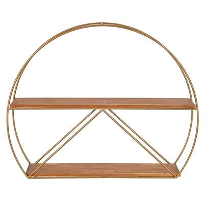 Delmar Mid-Century Modern Wall Shelf - Kate & Laurel All Things Decor
