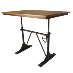 Miller Sit Or Stand Adjustable Desk Black - Carolina Chair & Table