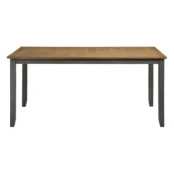 7pc West Lake Dining Set Natural/Gray - OSP Home Furnishings