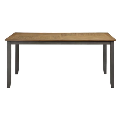 7pc West Lake Dining Set Natural/Gray - OSP Home Furnishings