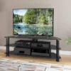 Corner TV Stand For TVs Up To 60" CorLiving Black