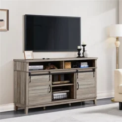 Yaheetech TV Stand For 65 Inch TV, TV Console With Storage
