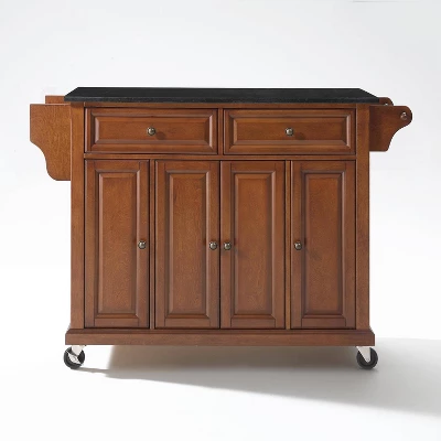 Full Size Granite Top Kitchen Cart - Crosley - Image 8