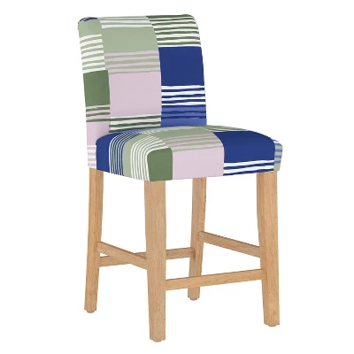 Hendrix Patterned Counter Height Barstool - Skyline Furniture - Image 11