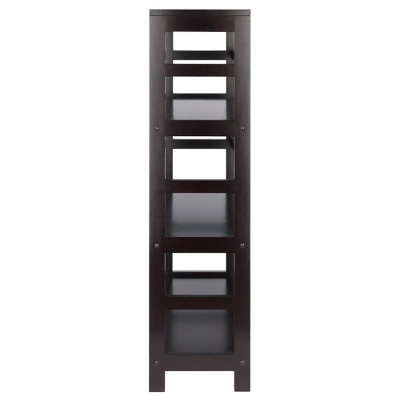 42" 3 Section Wide Bookshelf Espresso - Winsome - Image 2