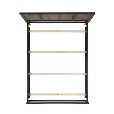 4pc Queen Harrison Panel Bedroom Set Walnut - Picket House Furnishings - Image 3