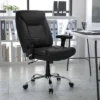 Flash Furniture HERCULES Series Big & Tall 400 Lb. Rated Swivel Ergonomic Task Office Chair With Deep Tufted Seating And Adjustable Arms