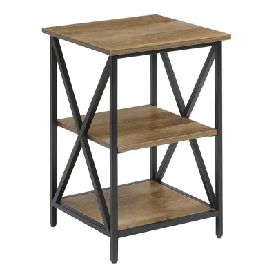Tucson End Table With Shelves - Breighton Home - Image 9