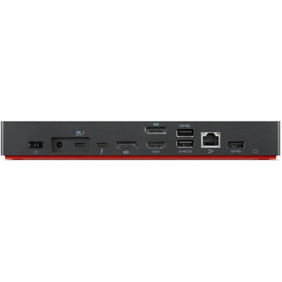 Lenovo ThinkPad Universal Thunderbolt 4 Smart Dock - For Notebook/Desktop PC - 100 W - USB Type C, Thunderbolt 4 - 4 Displays Supported - 4K, 8K - Image 4