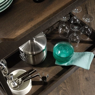 North Avenue Cart Smoked Oak - Sauder - Image 2