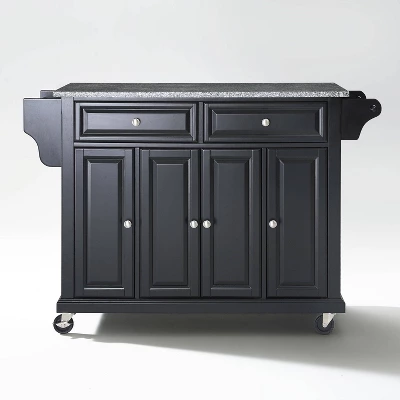 Full Size Granite Top Kitchen Cart - Crosley - Image 11