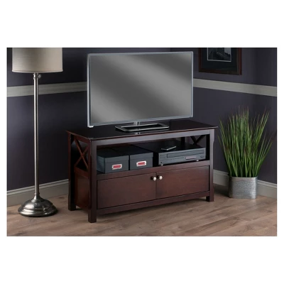 Xola TV Stand For TVs Up To 40" Dark Brown - Winsome - Image 6