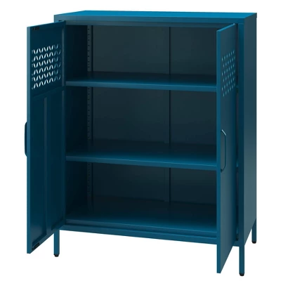 Annie Short Metal 2 Door Cabinet - Mr. Kate - Image 5