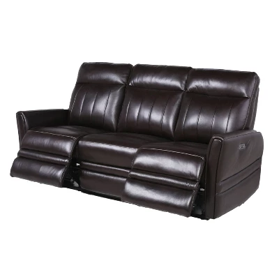 Coachella Power Recliner Sofa Brown - Steve Silver Co. - Image 3