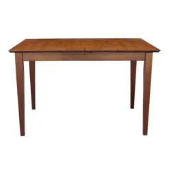 32"x48" Shaker Style Extendable Dining Table - International Concepts
