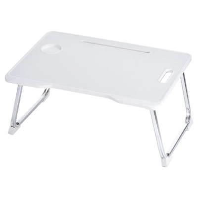 Unique Bargains Portable Laptop Bed Desk With Notebook Stand Cup Holder For Eating Reading Watching Folding Table - Image 7