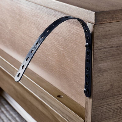 Brandeis Woven Console Table Brown - Threshold™ Designed With Studio McGee - Image 4