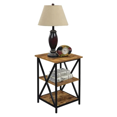 Tucson End Table With Shelves - Breighton Home - Image 2